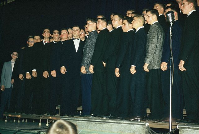 Boys Glee Club - 1956 photo