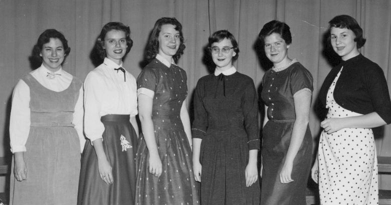 Girls Sextette - 1957 photo