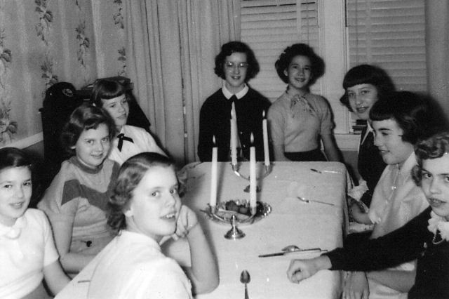 Valentine's Day Party - 1952 photo