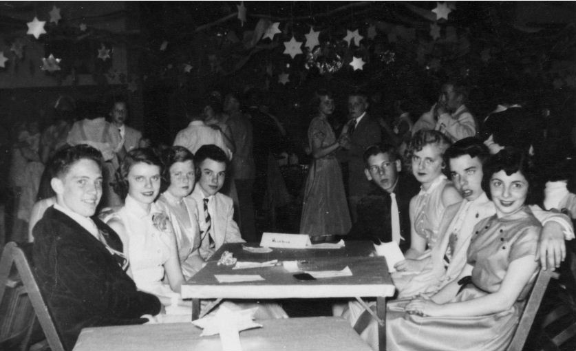 Jr. High Party  - 1953 photo